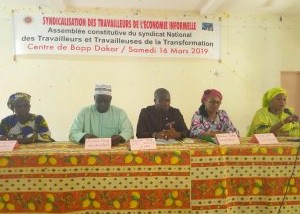 AG CONSTITUTIVE DU SYNDICAT NATIONAL DES TRAVAILLEURS DE LA TRANSFORMATION DES PRODUITS LOCAUX