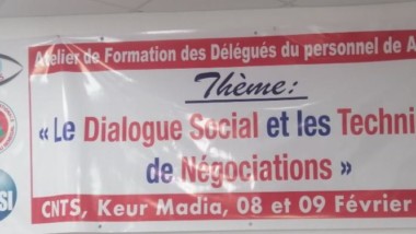 ATELIER DE FORMATION DES DÉLÉGUÉS DU PERSONNEL DE AUCHAN Sénégal