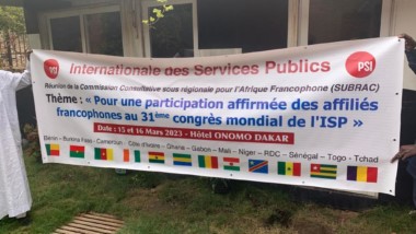 RÉUNION COMMISSION CONSULTATIVE SOUS RÉGIONALE DE L’ISP POUR L’AFRIQUE FRANCOPHONE (SUBRAC)