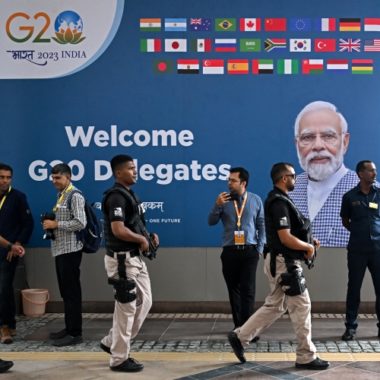 SOMMET DU G20 EN INDE : PAS D’ACTION, PAS D’URGENCE￼